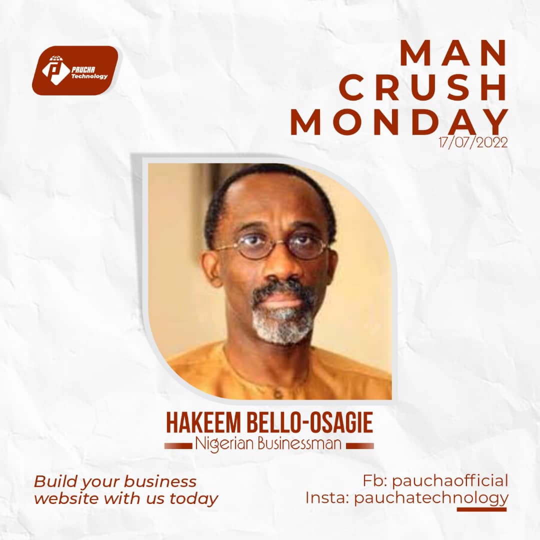 Man Crush Monday: Hakeem Belo-Osagie (Nigerian Businessman)